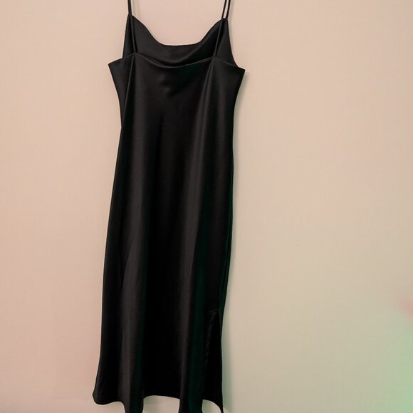 Nasty Gal Cowl Neck Satin Midi Dress - Picture 4 of 9
